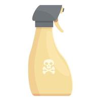 Handle chemical sprayer icon cartoon vector. Pesticide spray vector