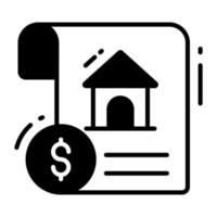 Home insurance vector design in trendy style, premium icon easy to download
