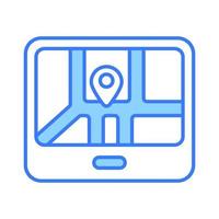 Check this beautiful icon of gps device in editable style, easy to use icon vector