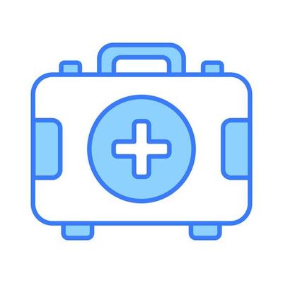 First Aid Kit Icon Typically Represents Collection Supplies Equipment Used  Stock Vector by ©IconsHome 652805988