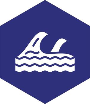 Waves Vector Icon design