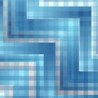 Abstract blue checkered geometric background vector