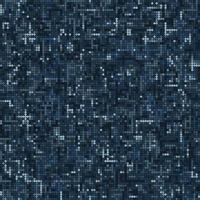 Seamless blue camouflage pattern with with PIXEL retro effect. Small mixed particles. Dense abstract background. Army or hunting masking texture for apparel, fabric, textile, sport goods. vector