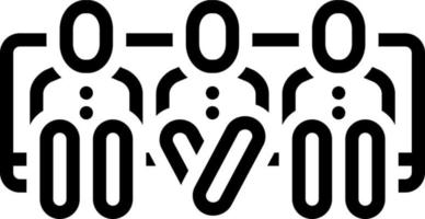 line icon for adjustment vector