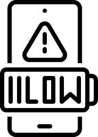 line icon for low vector