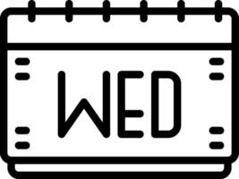 line icon for wed vector