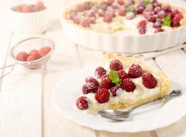 Fruit tart cake photo