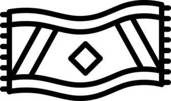 line icon for rest vector