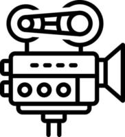 line icon for camcorders vector