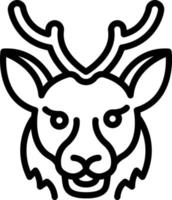 line icon for buck vector