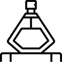 line icon for perfume vector