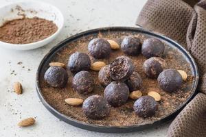 Data almond choco balls photo