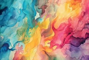 Abstract watercolor colorful background vector