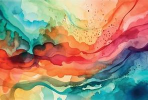 Abstract watercolor colorful background vector