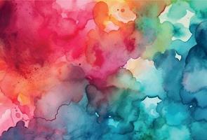 Abstract watercolor colorful background vector