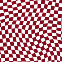 Groovy retro pattern background in psychedelic checkered backdrop style. A chessboard in a minimalist abstract design with a 60s 70s aesthetic vibe. hippie style y2k. funky print vector illustration