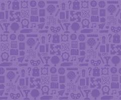 Back to school. pattern seamless of stationery for studying at school. education kids accessory. print object stuff design. graphic wallpaper element children study. background vector illustration