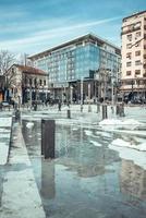 Belgrade at raining days photo