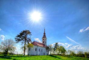 Church in hdr photo