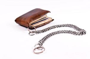 wallet and chain photo