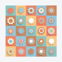 Colorful Symmetrical Pattern Vector