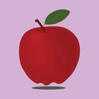 manzana vector arte, icono y gráficos trabajo