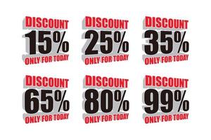 Discount 8 Vector eps