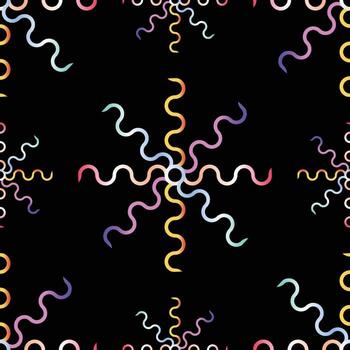 degradado línea modelo inspirado por Fuegos artificiales vector