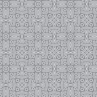 Vector pattern with ornament on a gray background