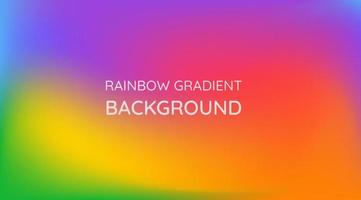 Rainbow gradient horizontal background. Vector blurry abstract designs.