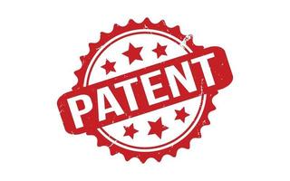 Patent Rubber Stamp Seal Vector
