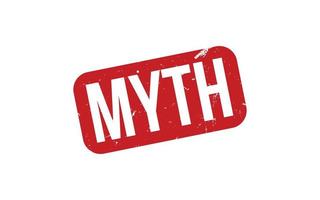 MYTH Rubber Stamp Seal Vector
