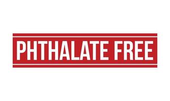 Phthalate Free Rubber Stamp Seal Vector