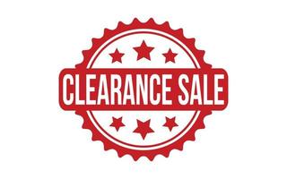 Clearance Sale Rubber Stamp Seal Vector