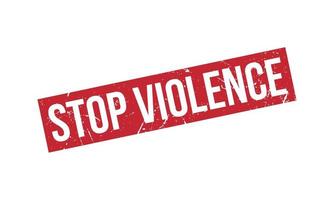 Stop Violence Rubber Stamp Seal Vector