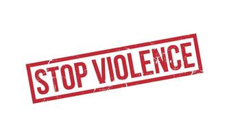 Stop Violence Rubber Stamp Seal Vector