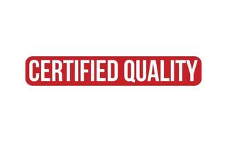 certificado calidad caucho sello sello vector