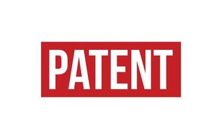 Patent Rubber Stamp Seal Vector
