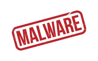 malware caucho sello sello vector