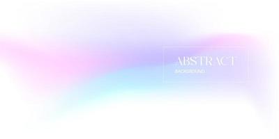 Abstract background design template light pink blue gradient color on white background vector