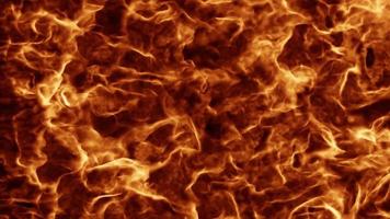 Feuer Flamme Verbrennung isoliert Overlay auf schwarz Hintergrund video