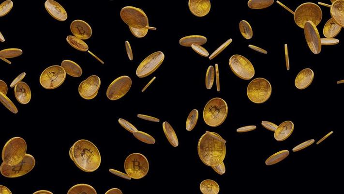 Coin Rain Stock Video Footage for Free Download