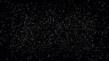 Mix Multi Color Confetti Blast Explosions with Alpha channel video