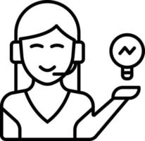 Customer Support  Illustration Vector