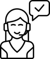 Customer Support  Illustration Vector