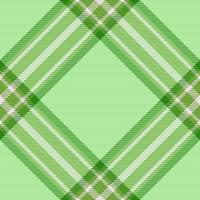 Background plaid textile. Fabric pattern tartan. Vector seamless check texture.