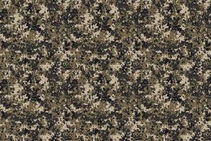 Pixel camouflage for a soldier army uniform. Modern camo fabric design. Digital military vector background.