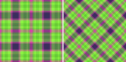 Seamless textile texture. Fabric background vector. Check plaid tartan pattern. vector