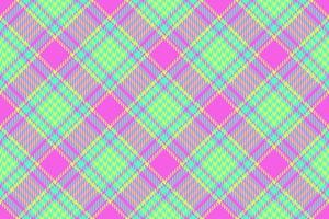 Seamless fabric tartan. Vector check textile. Texture background plaid pattern.