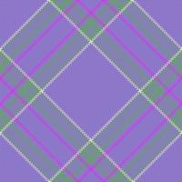 Tartan seamless texture. Fabric background pattern. Plaid vector check textile.